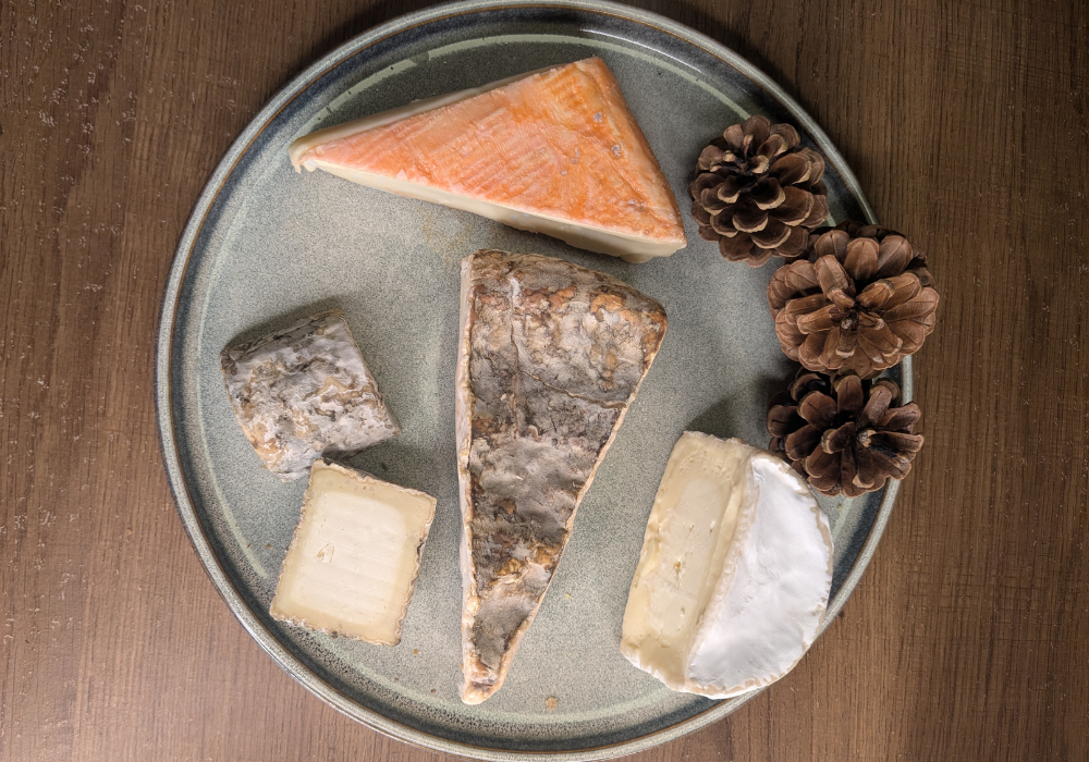 assiette de fromages